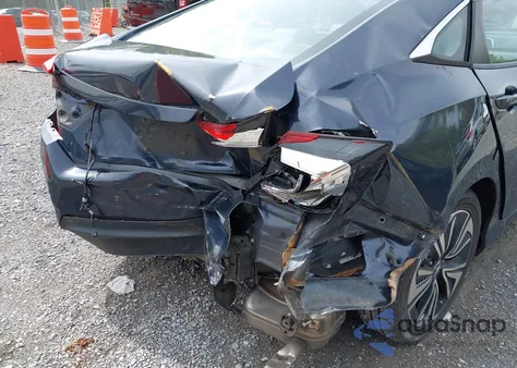 2017 Honda Civic Ex-T from USA, damaged, VIN 19XFC1F38HE009265